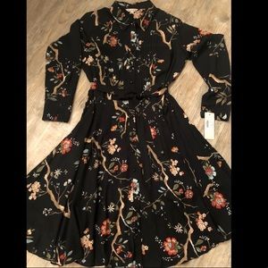 Nanette Lepore Floral button down dress